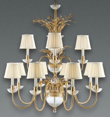 全銅歐式吊燈9106-12 品質(zhì)與美學的完美結(jié)合